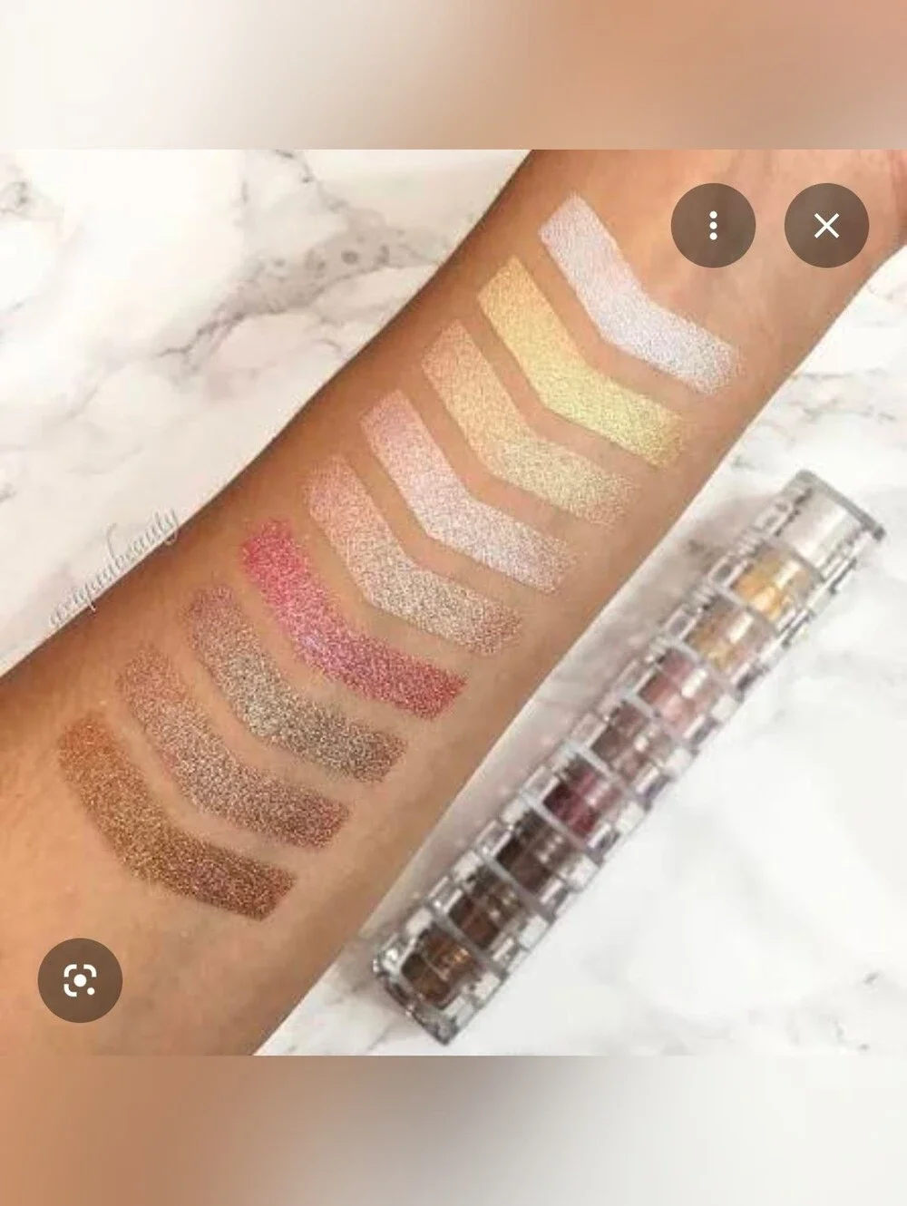 Bellápierre Shimmering Champagne Loose Eyeshadow Powder BNIB